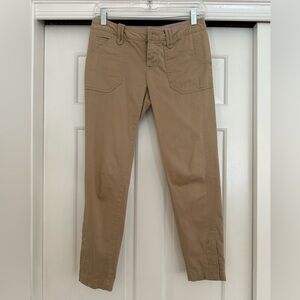 Women's Tan Skinny Pants